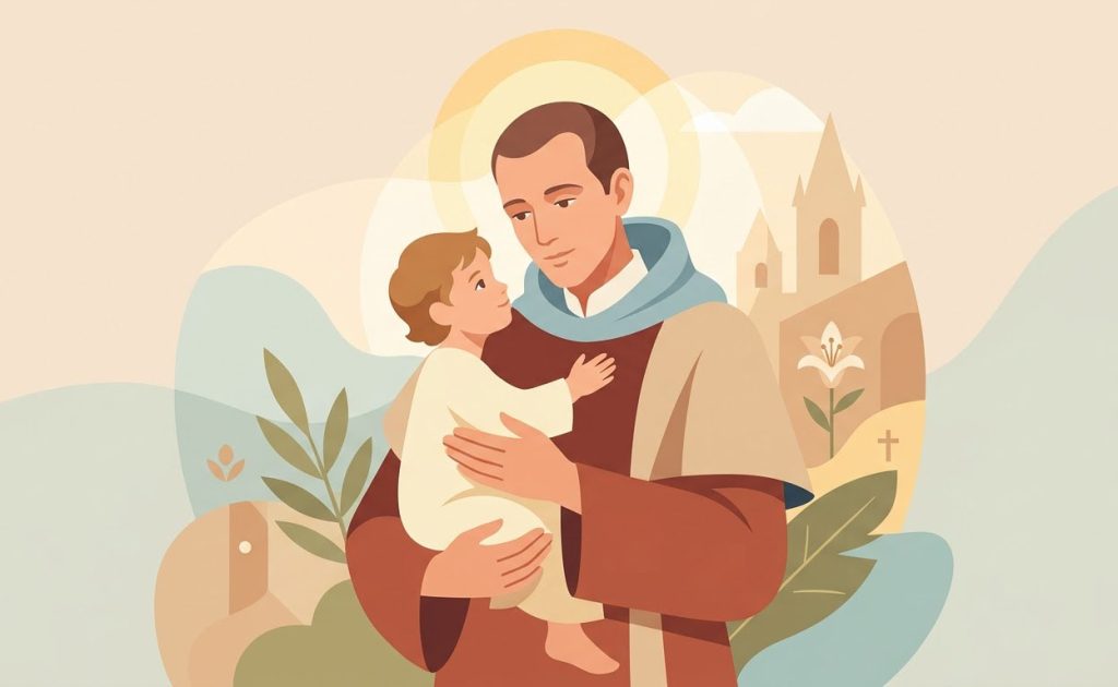 Saint Gérard - Illustration prière catholique